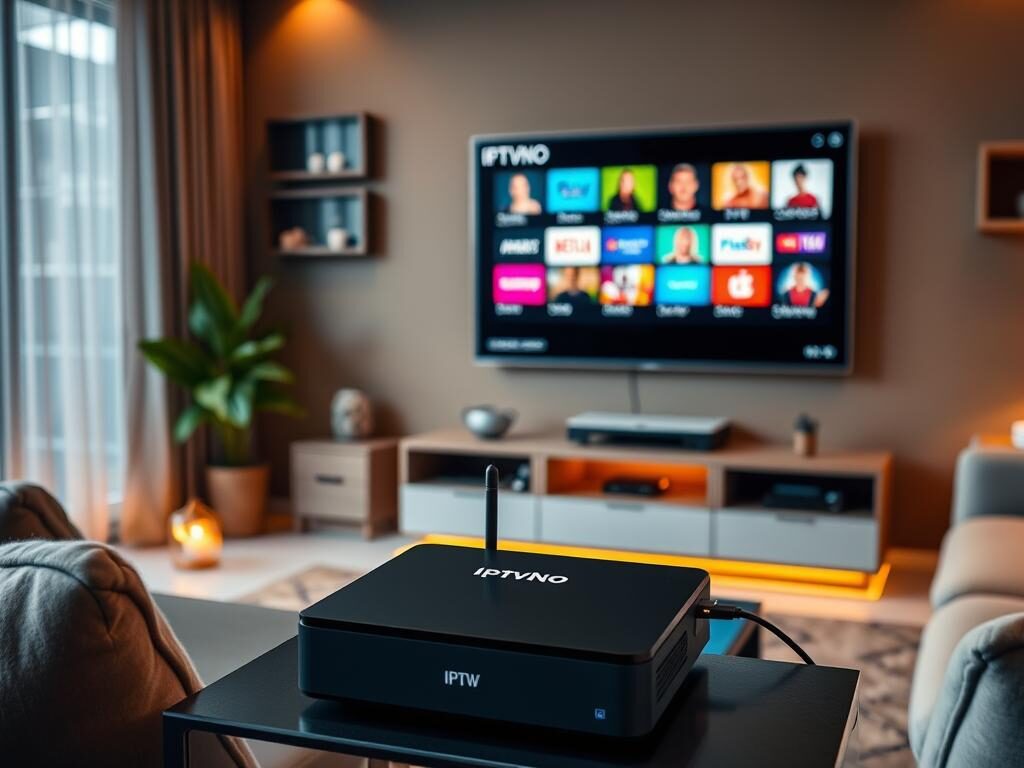 IPTV box setup