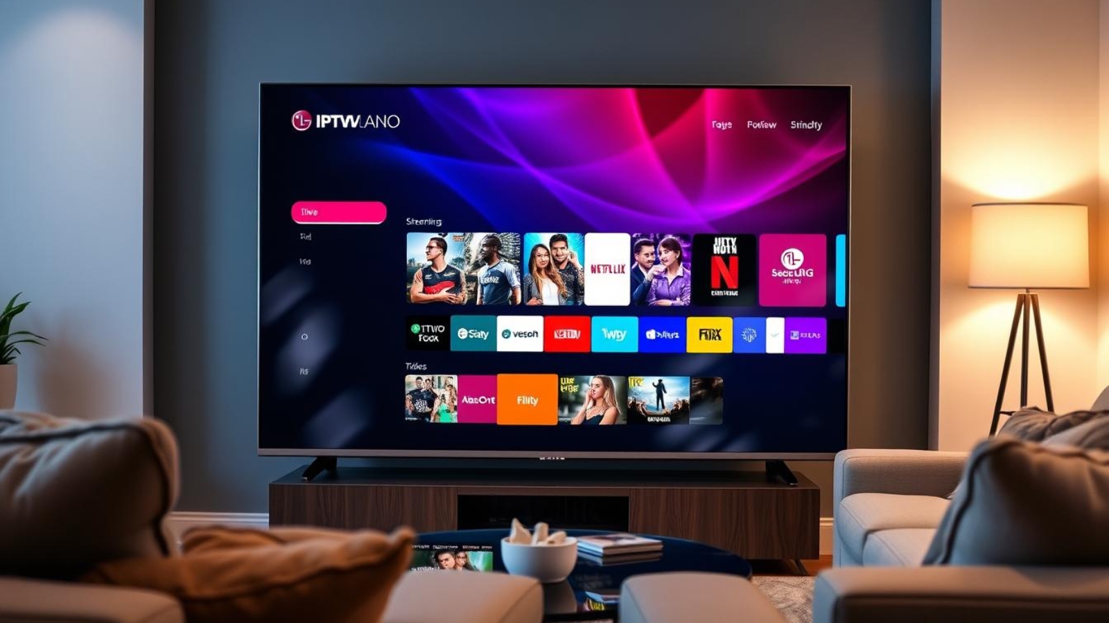 IPTV App for LG TV WebOS