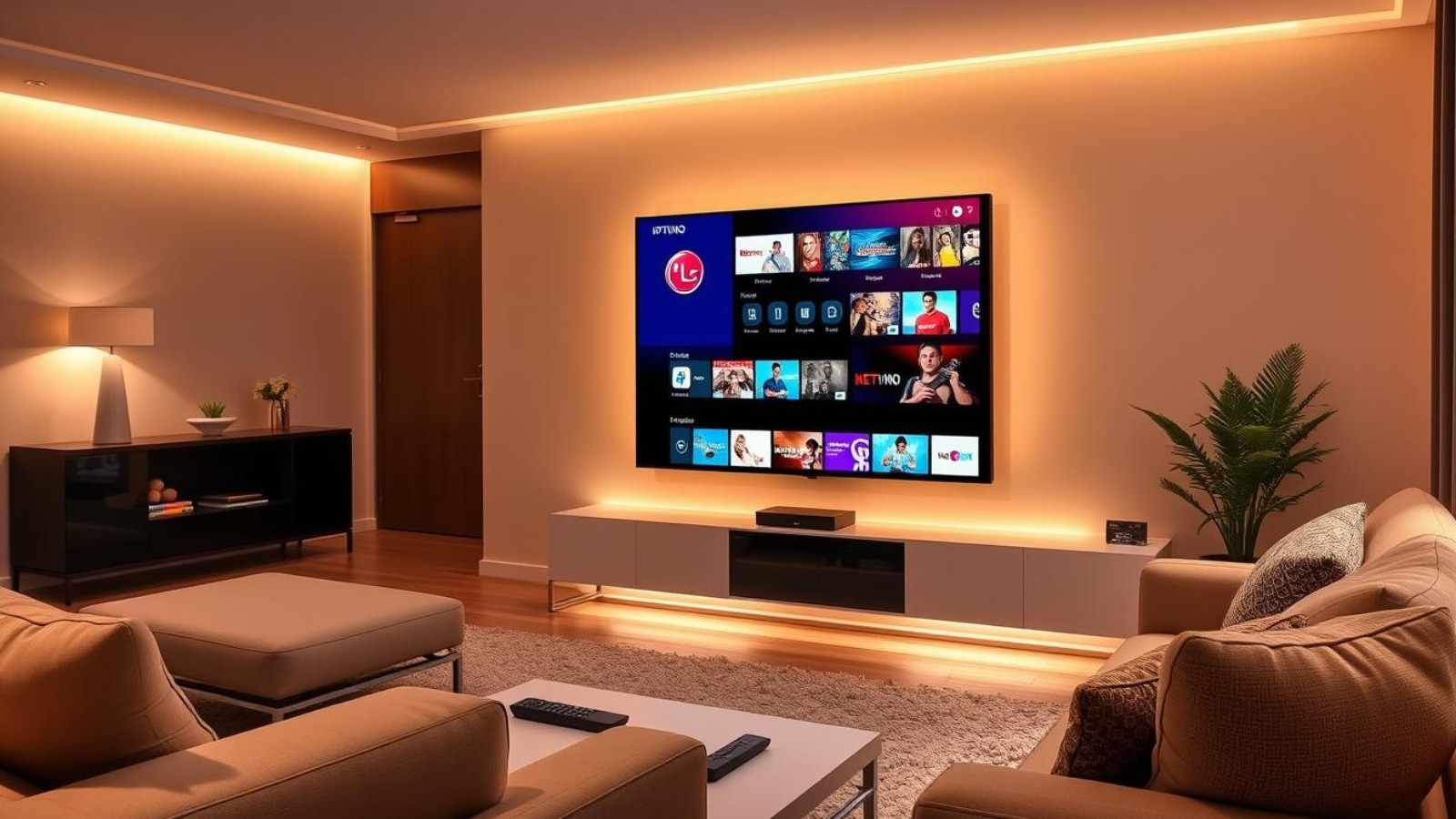 LG Smart TV IPTV App Streaming